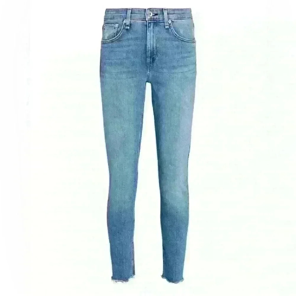 Rag & Bone Cate High Rise Ankle Skinny Jeans Palmer Denim Casual Women’s size 27 - Picture 2 of 9